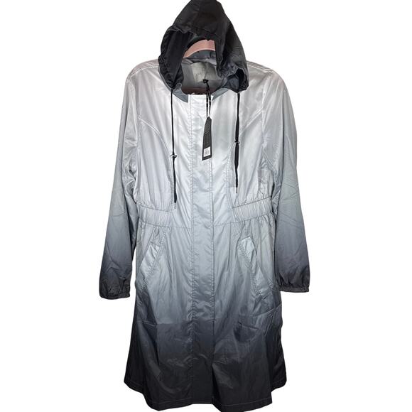 anatomie sedona Long Nylon Ombre Windbreaker, NWT, New with Tags, Small - Picture 3 of 12
